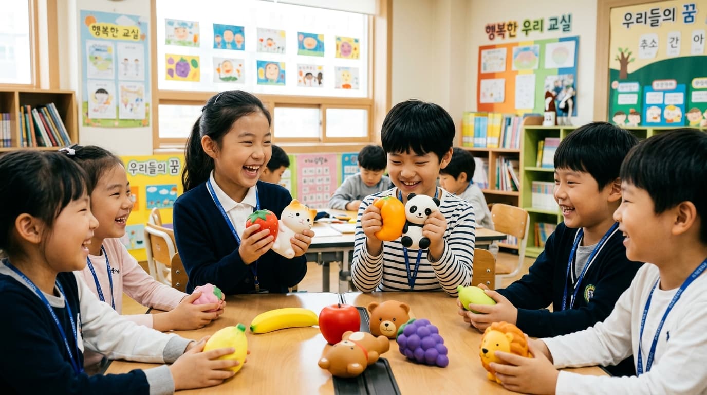 아이들이 좋아하는 안전한 이벤트 선물